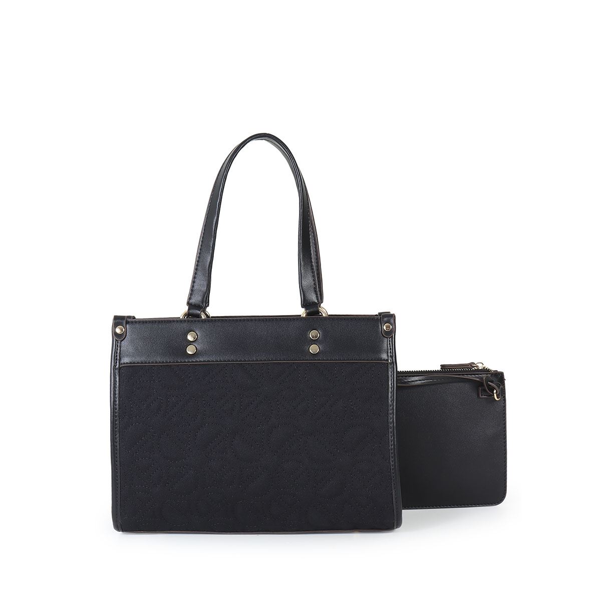 Bolso Tote Cloe Negro para Mujer