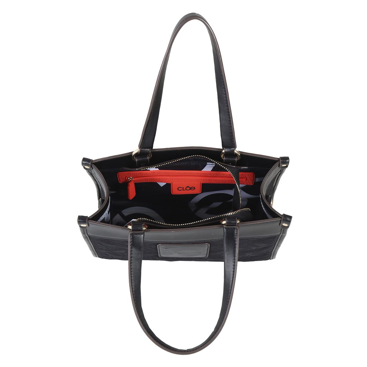 Bolso Tote Cloe Negro para Mujer