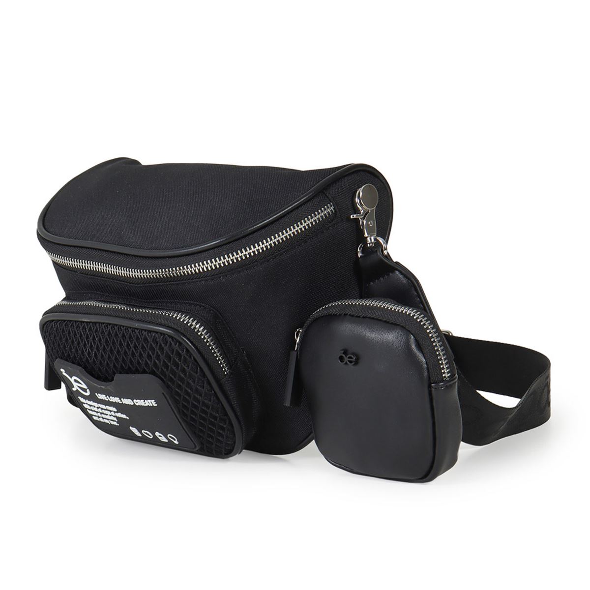 Bolso Cangurera Cloe Modelo 2BLCP23481NEG