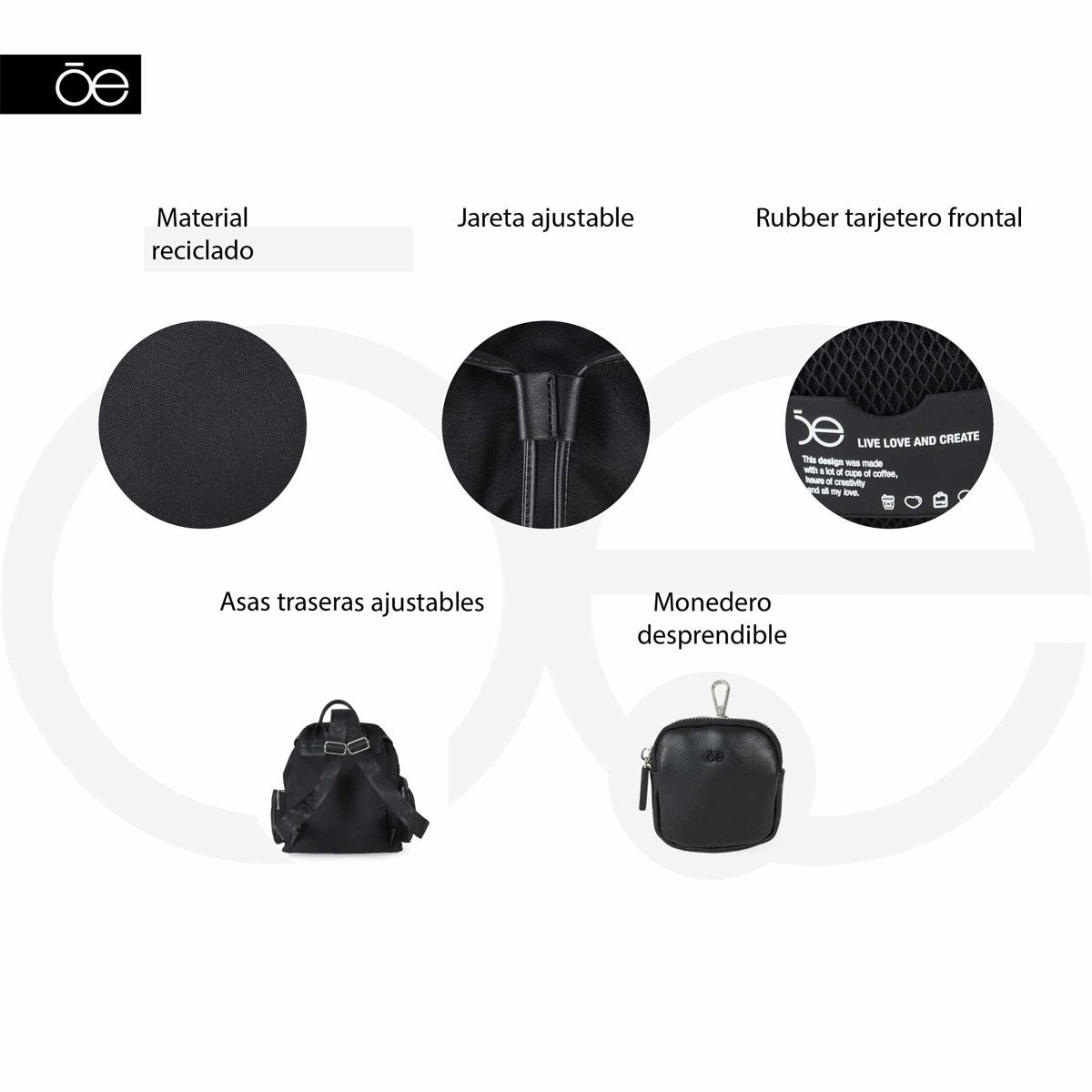 Bolso Backpack Cloe Modelo 2BLCP23483MUL