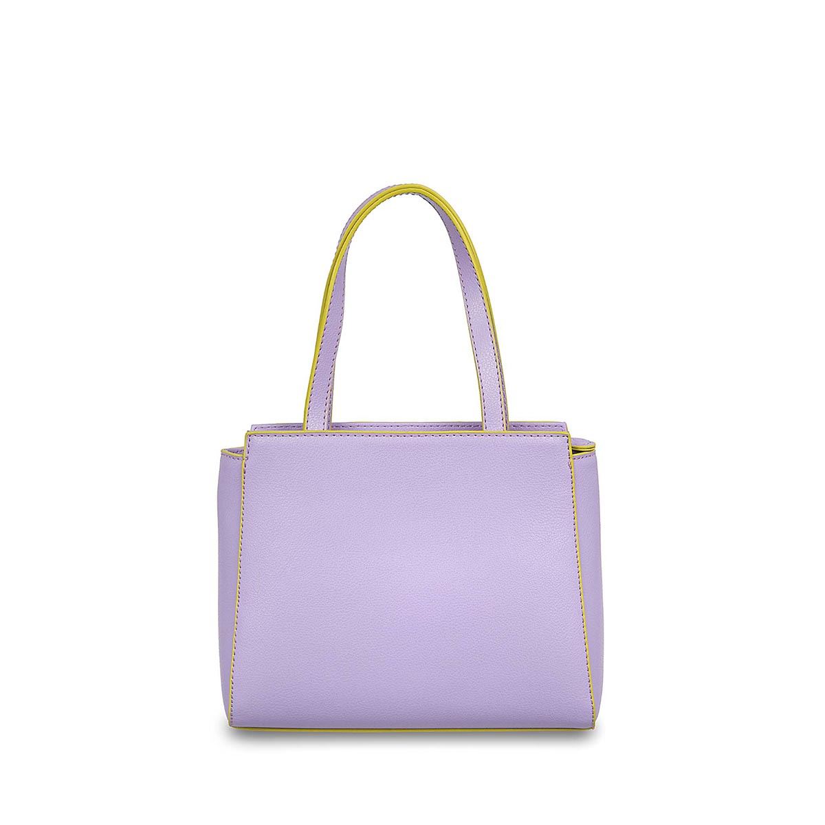 Bolso Satchel Color Lila Para Mujer Cloe