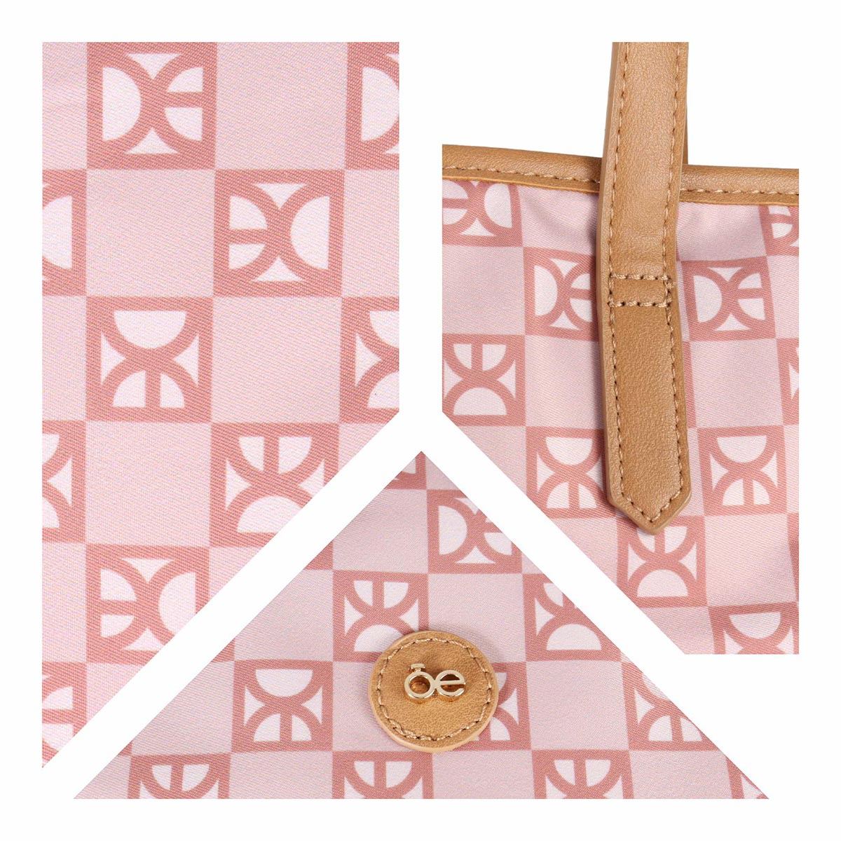 Bolso Tote Cloe Rosa para Mujer