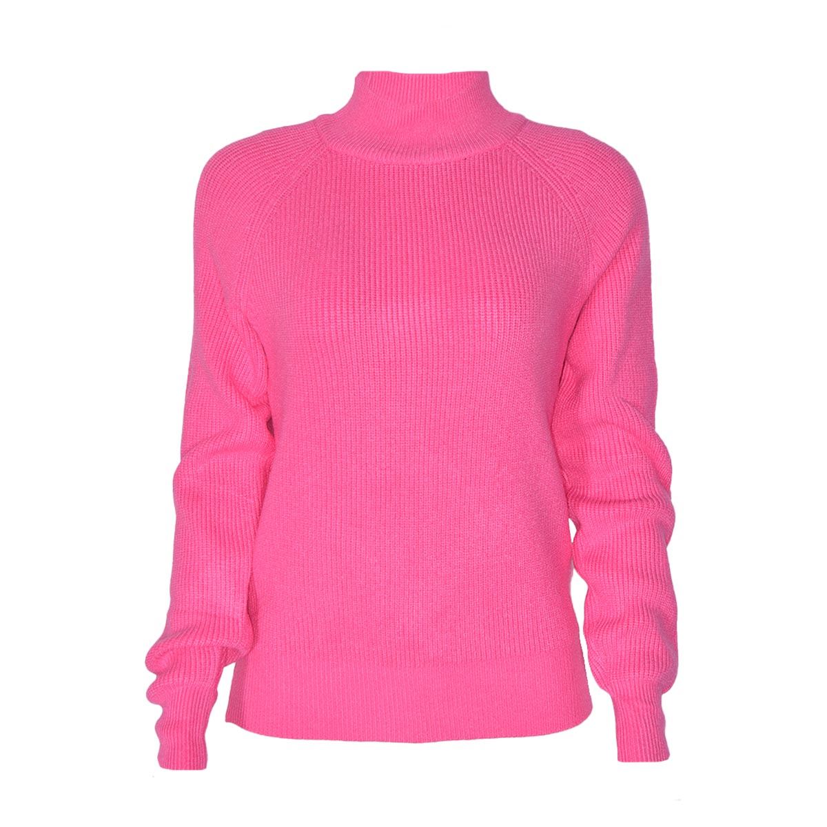 Suéter cuello alto acanalado para mujer Philosophy