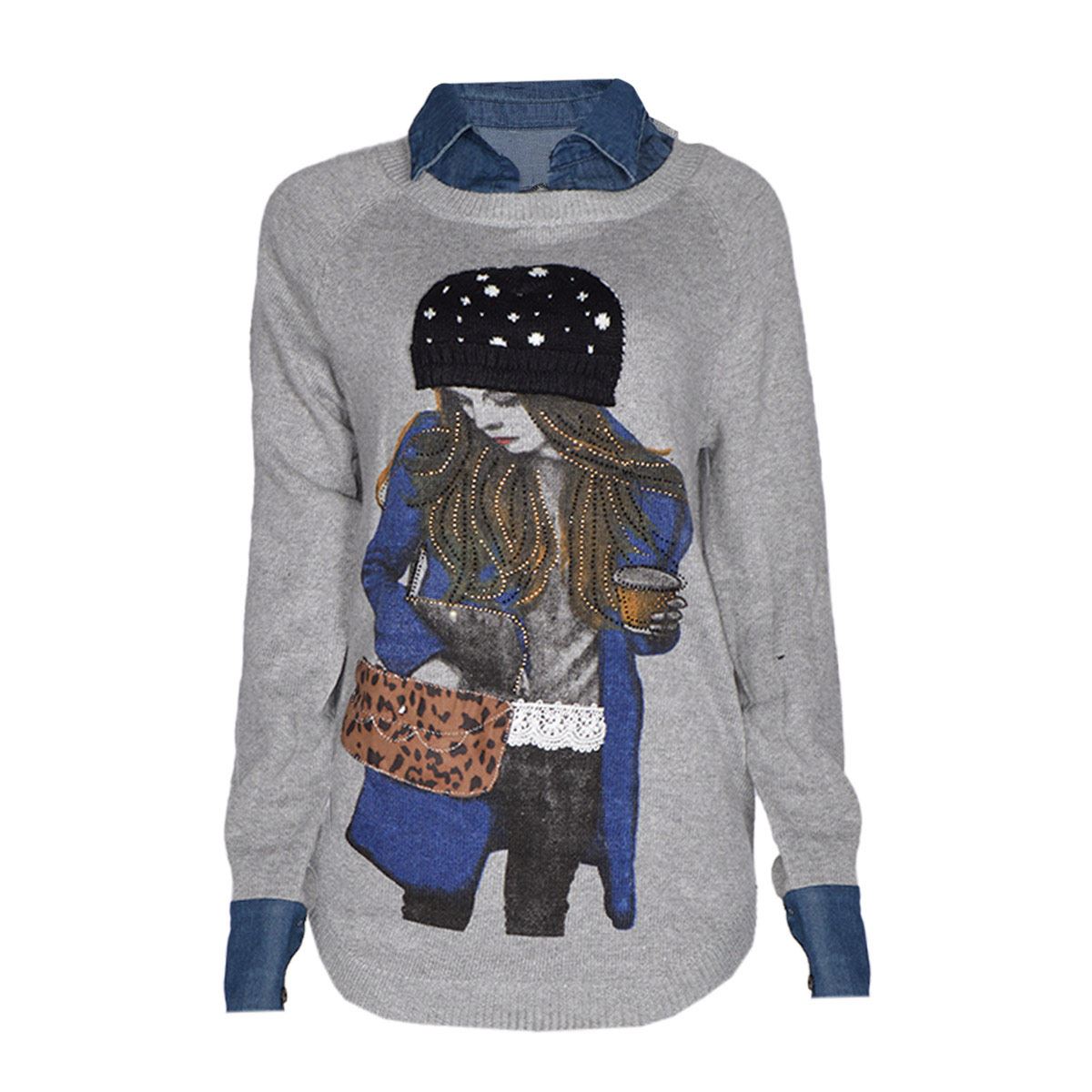 Suéter Con Estampado Para Mujer Philosophy