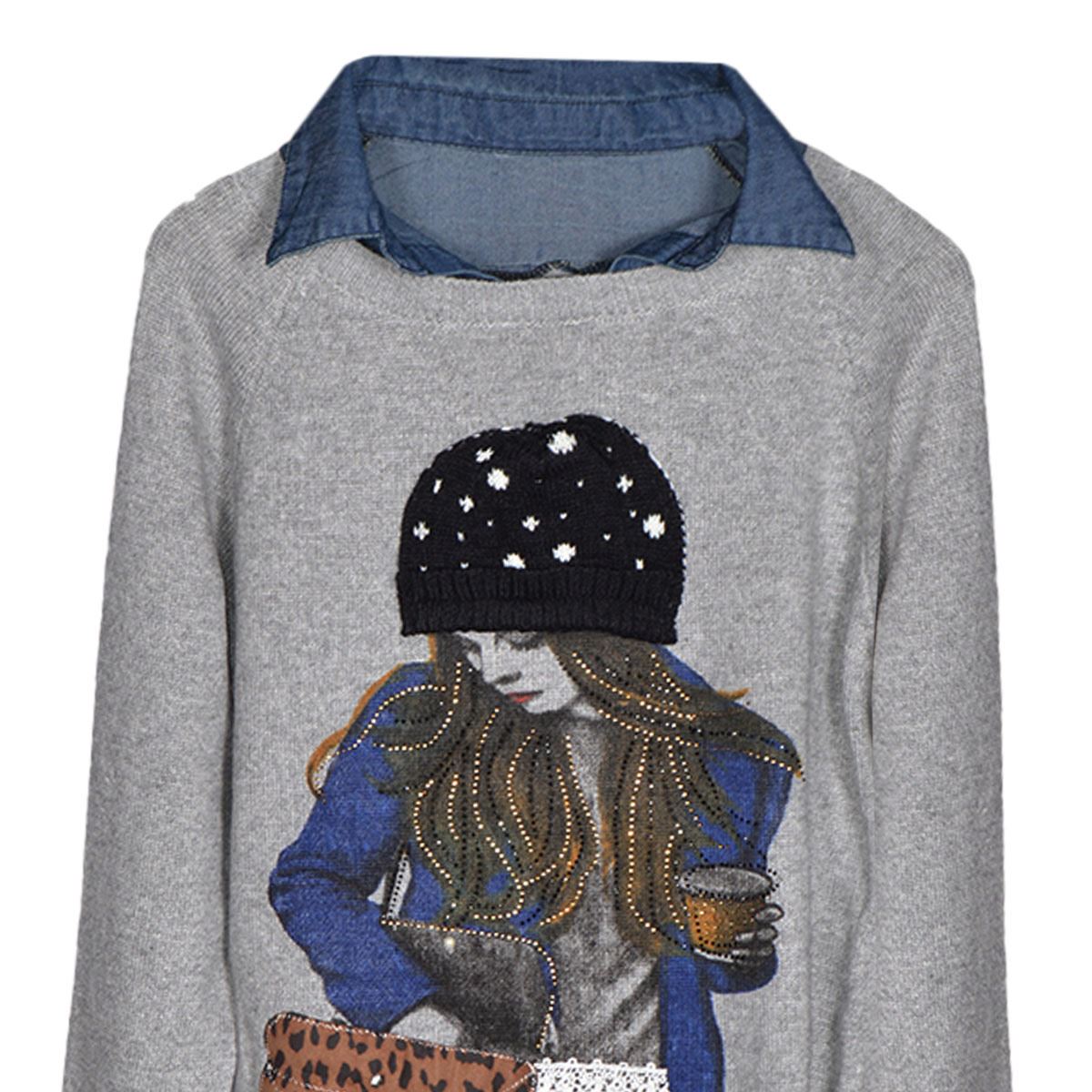 Suéter Con Estampado Para Mujer Philosophy