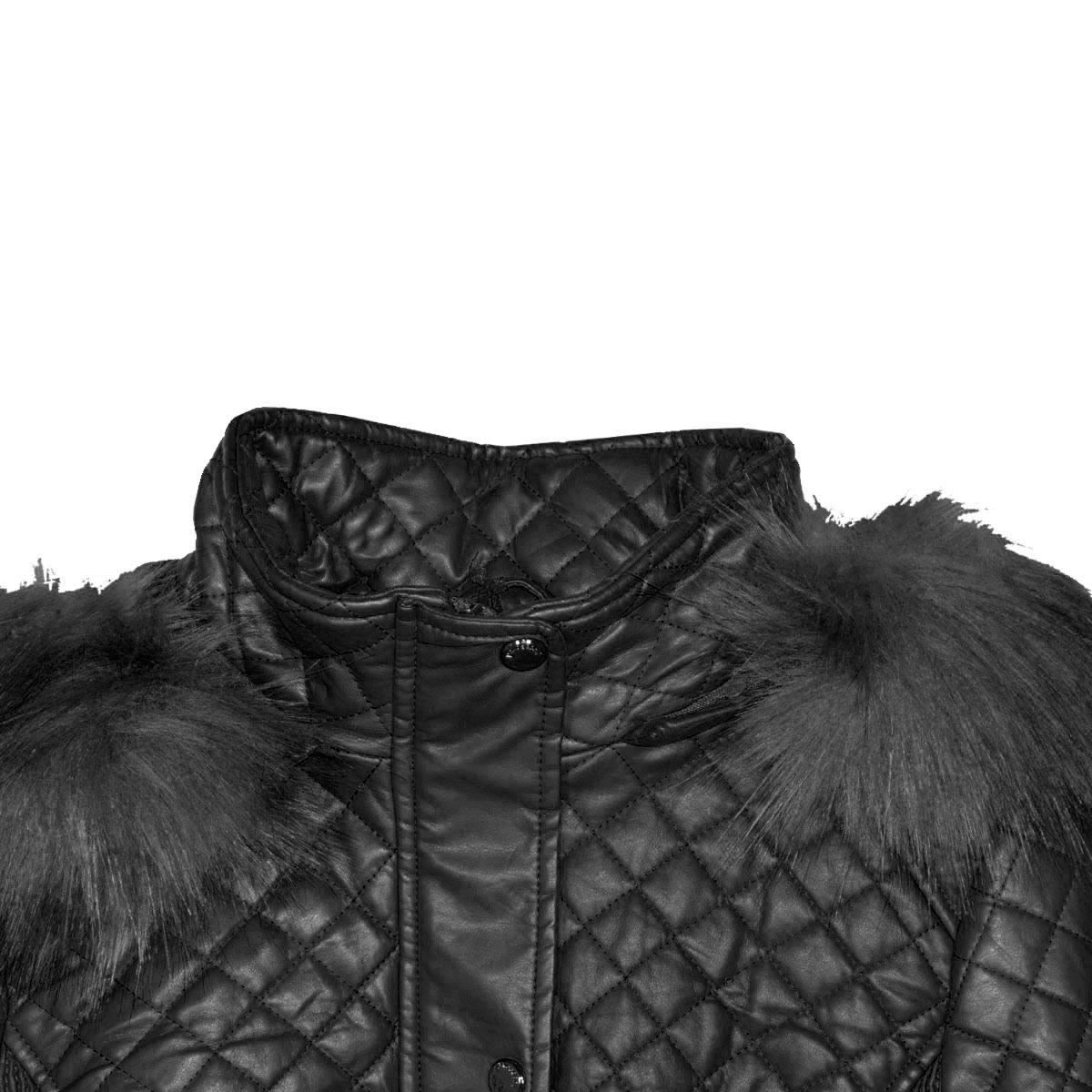 Chamarra con capucha con pelo para mujer Philosophy