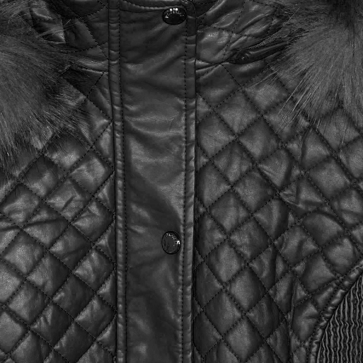 Chamarra con capucha con pelo para mujer Philosophy