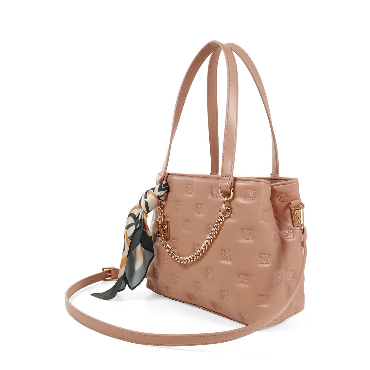 Bolso Satchel Cloe Rosa para Mujer