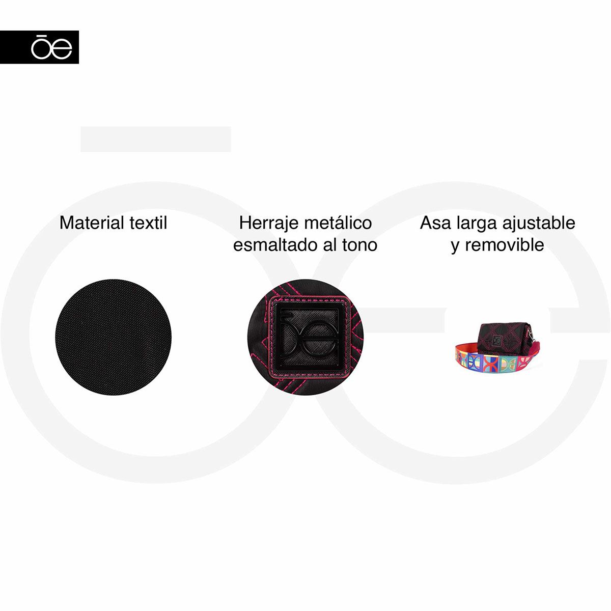 Bolso Cross Body Cloe Electrico para Mujer