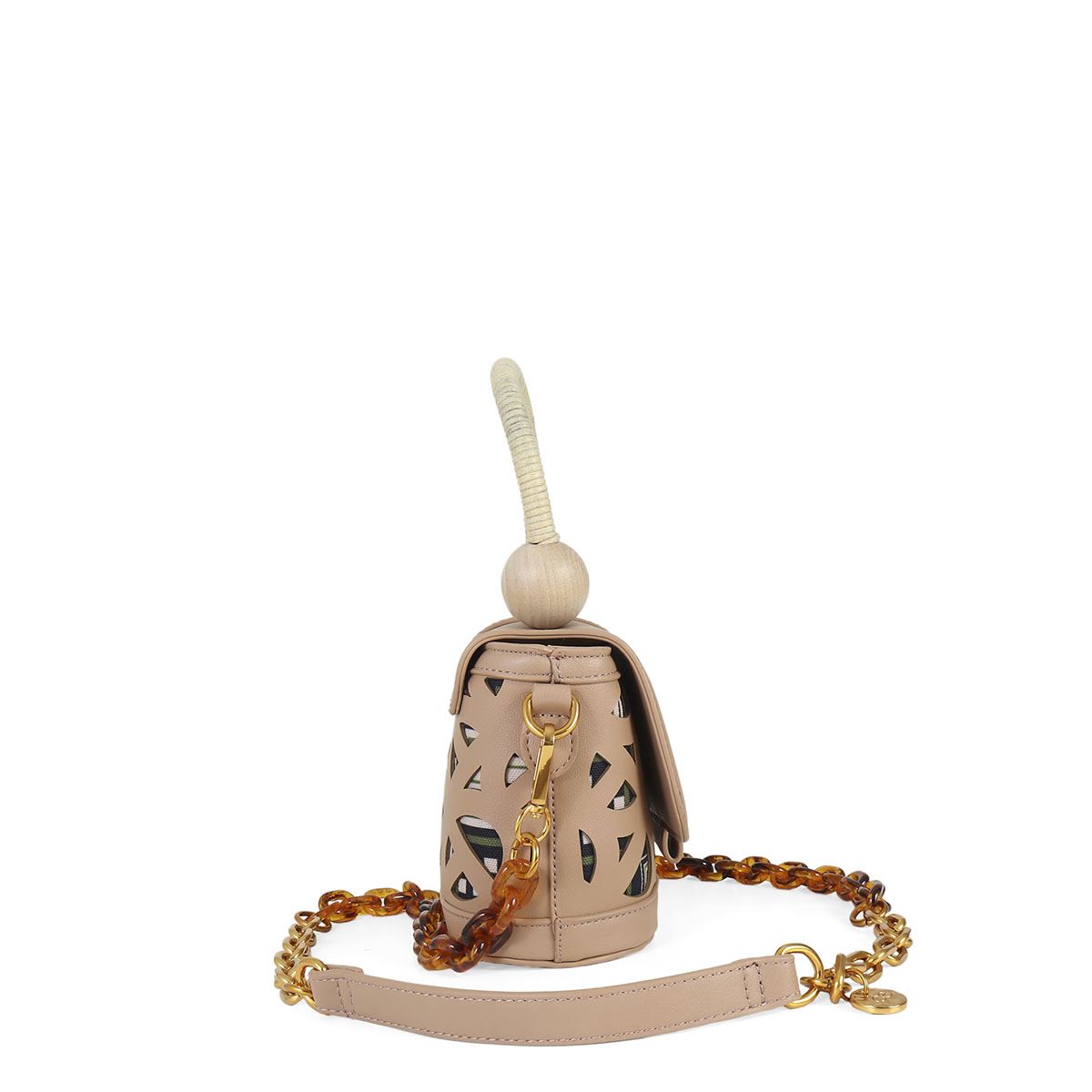 Bolso Cross Body Cloe Nude para Mujer