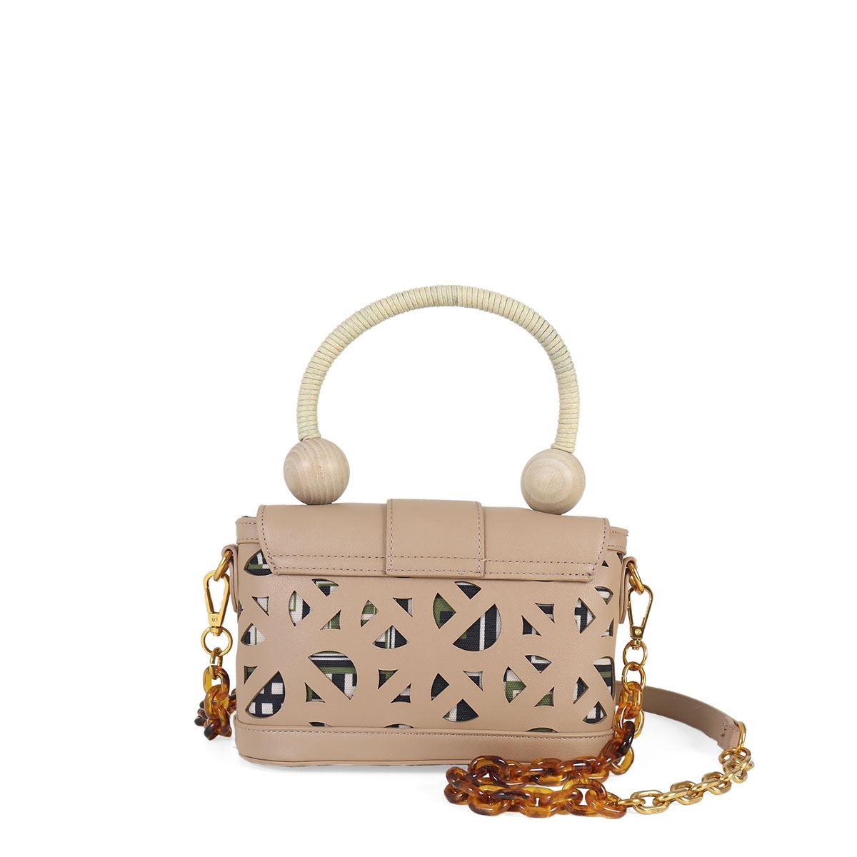 Bolso Cross Body Cloe Nude para Mujer