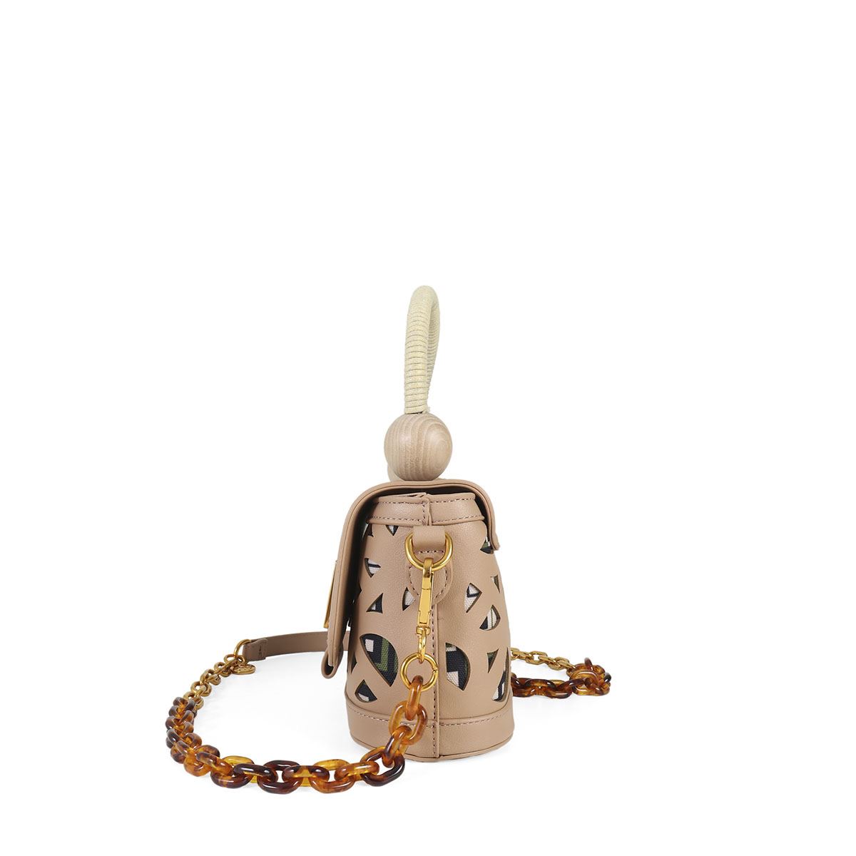 Bolso Cross Body Cloe Nude para Mujer