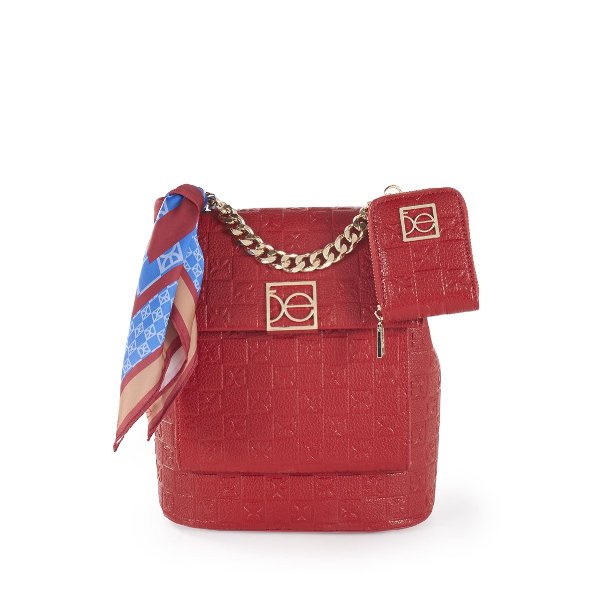 Bolso Backpack Cloe Rojo para Mujer