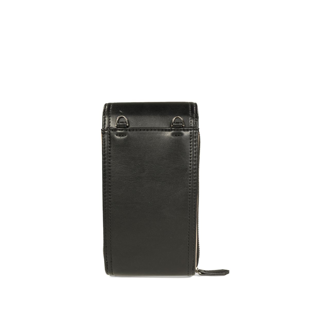 Billetera Porta Celular Cloe Negra para Mujer