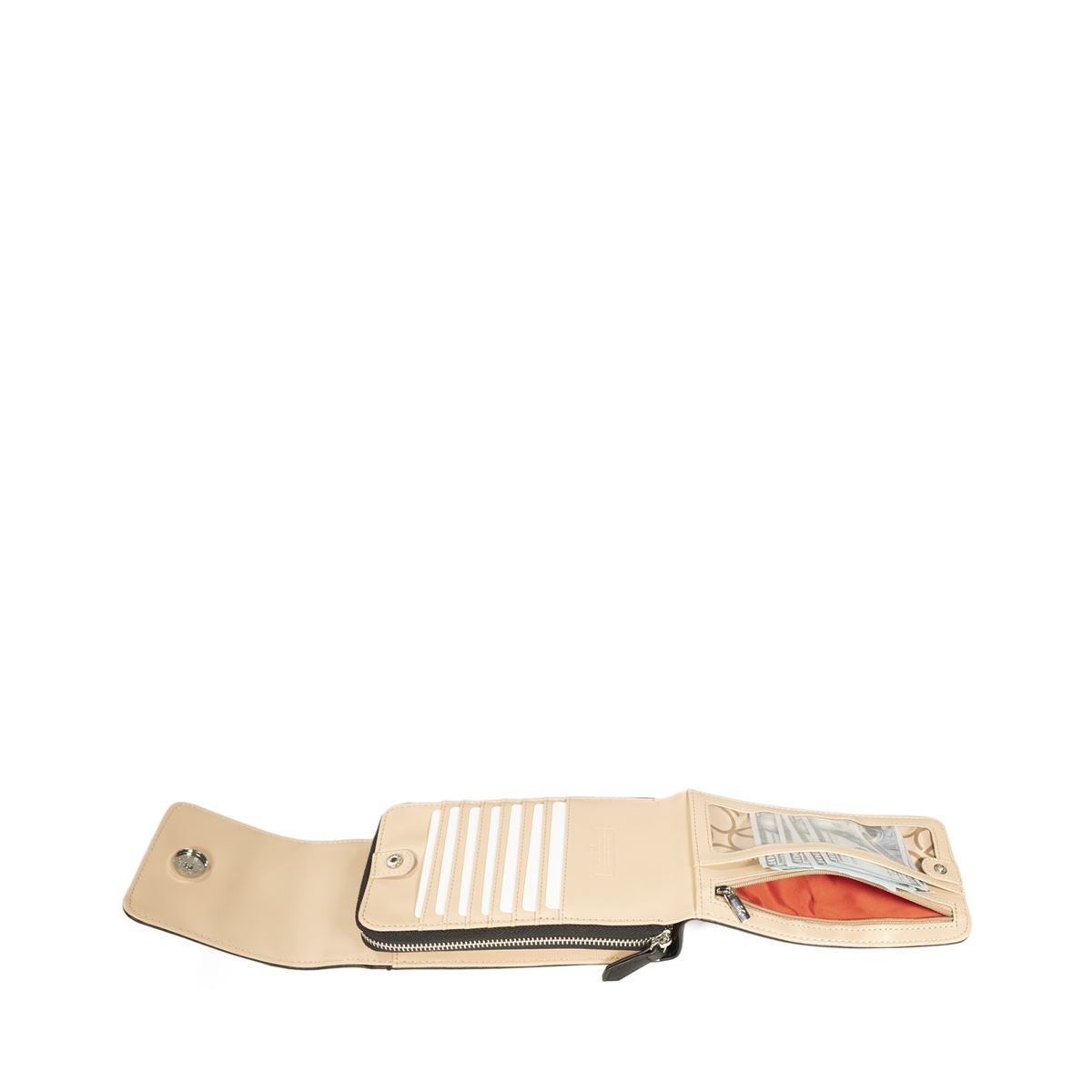 Billetera Porta Celular Cloe Negra para Mujer