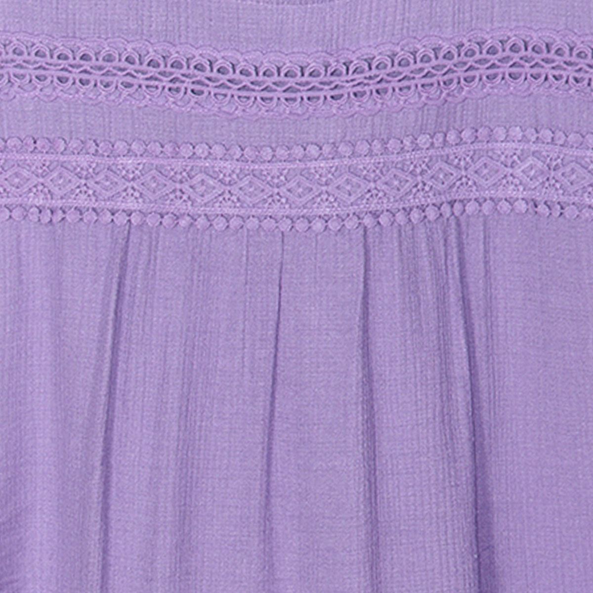 Blusa con encaje y detalles de botones en la espalda para mujer Philosophy