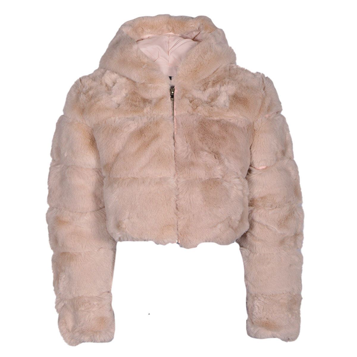 Chamarra afelpada con capucha para mujer Philosophy