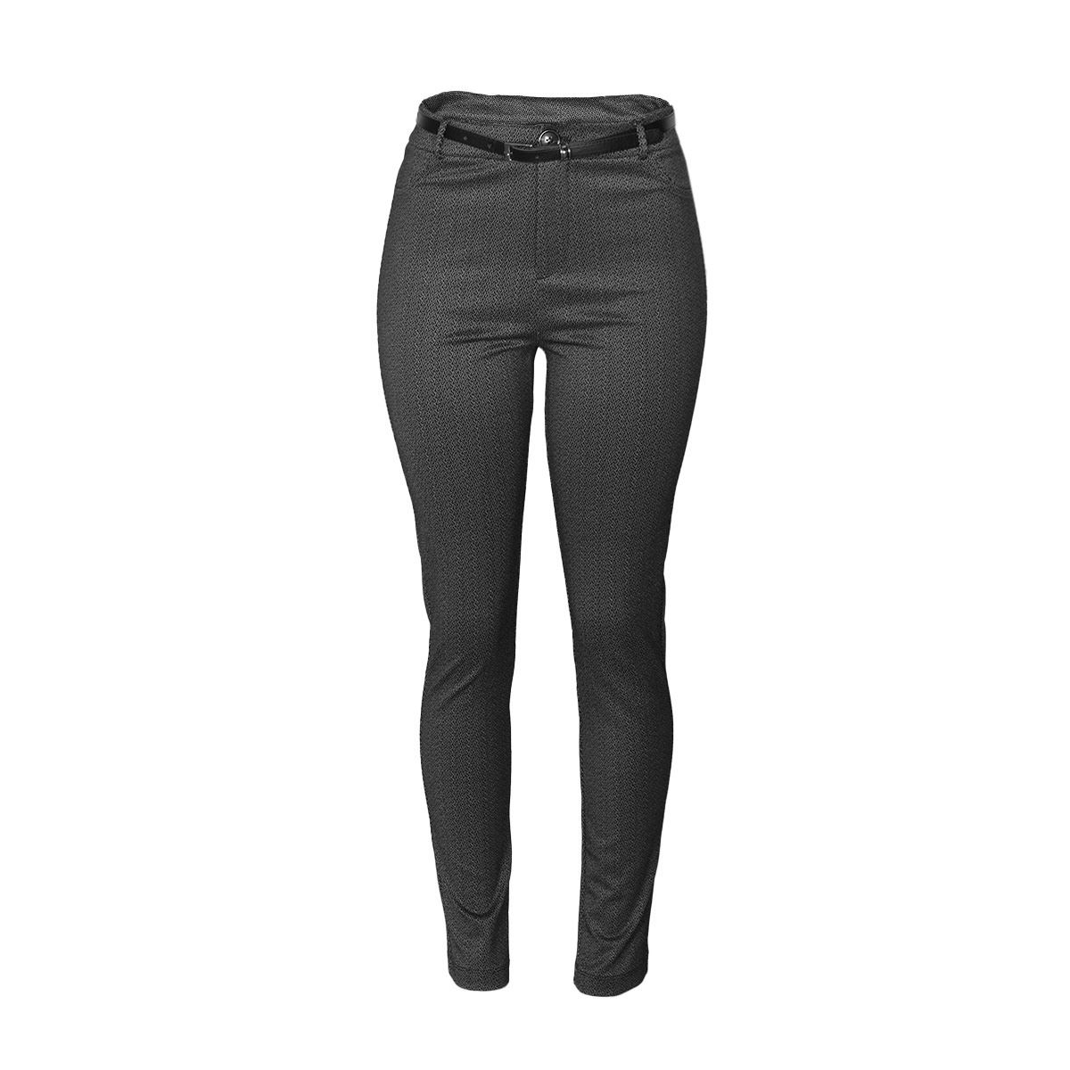 Pantalón recto con detalle de cinturón para mujer Philosophy
