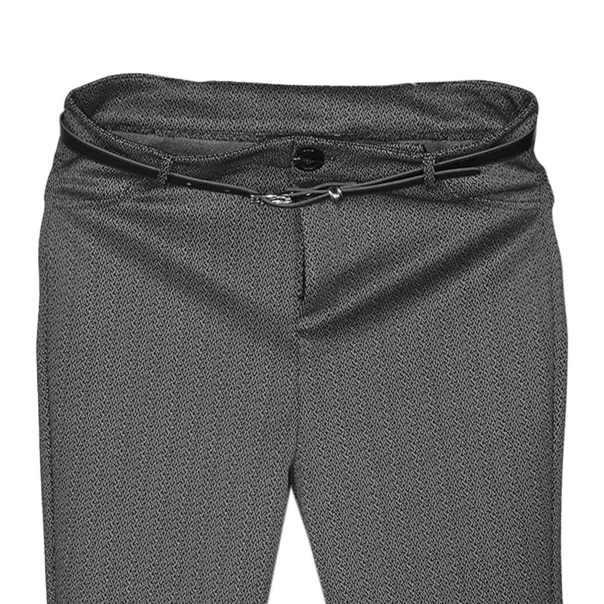 Pantalón recto con detalle de cinturón para mujer Philosophy