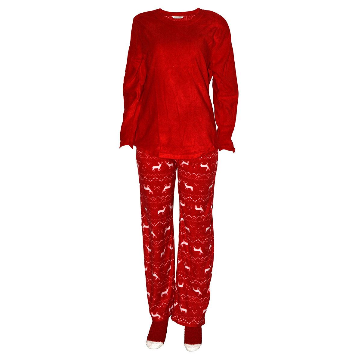 Pijama afelpada con Estampado y Calcetines a Tono Philosophy