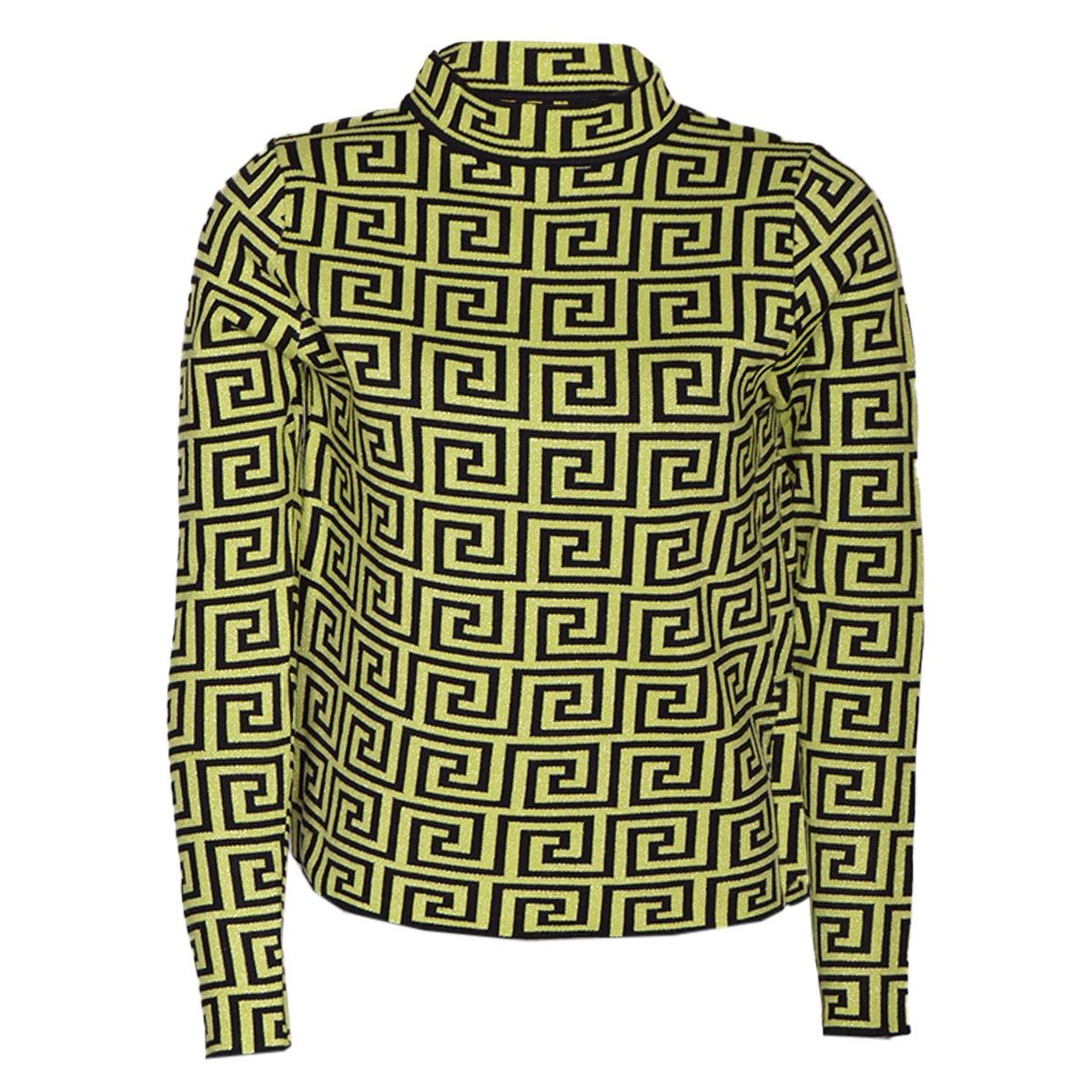 Suéter estampado de grecas para mujer Philosophy