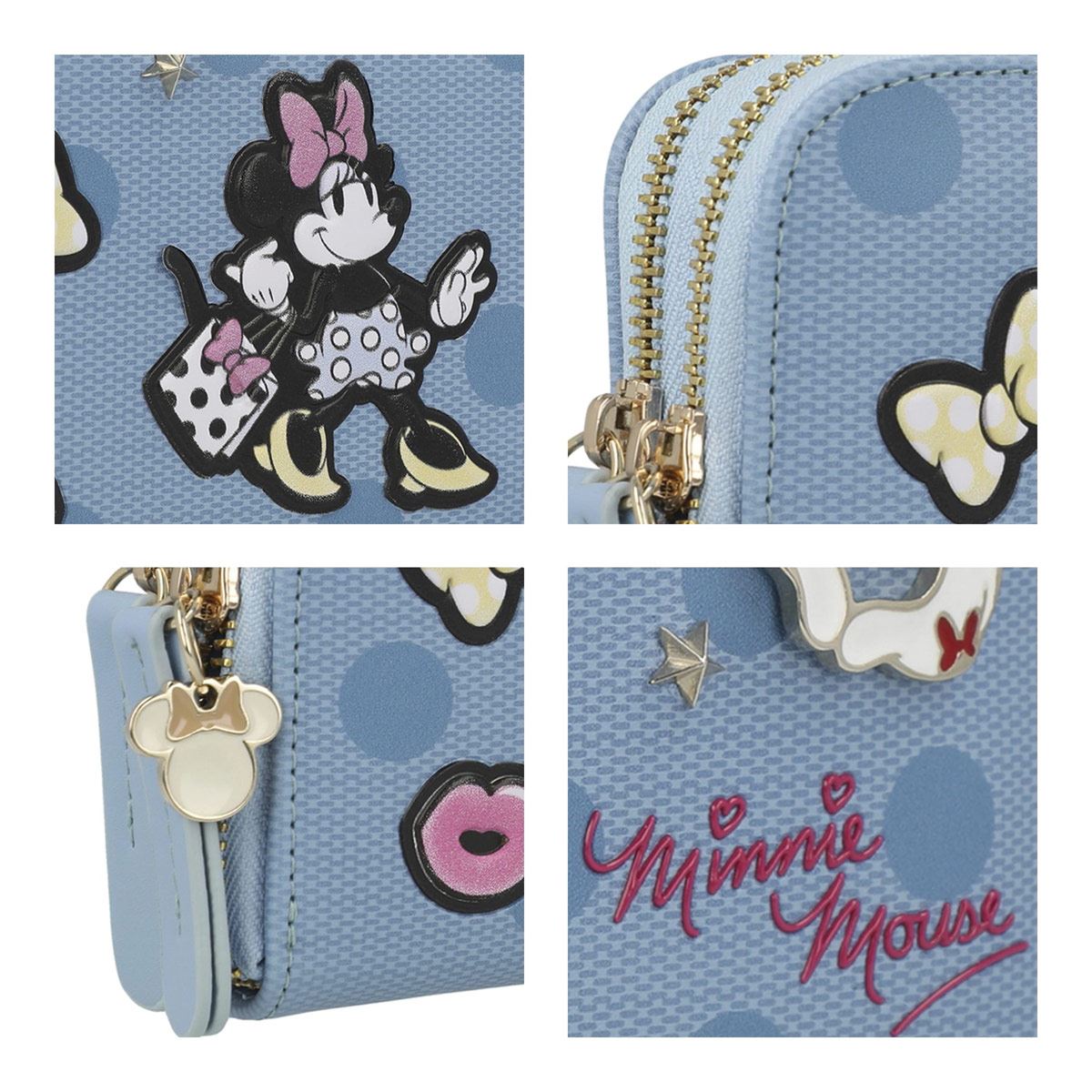 Cartera Cartera Azul para Mujer W Capsule
