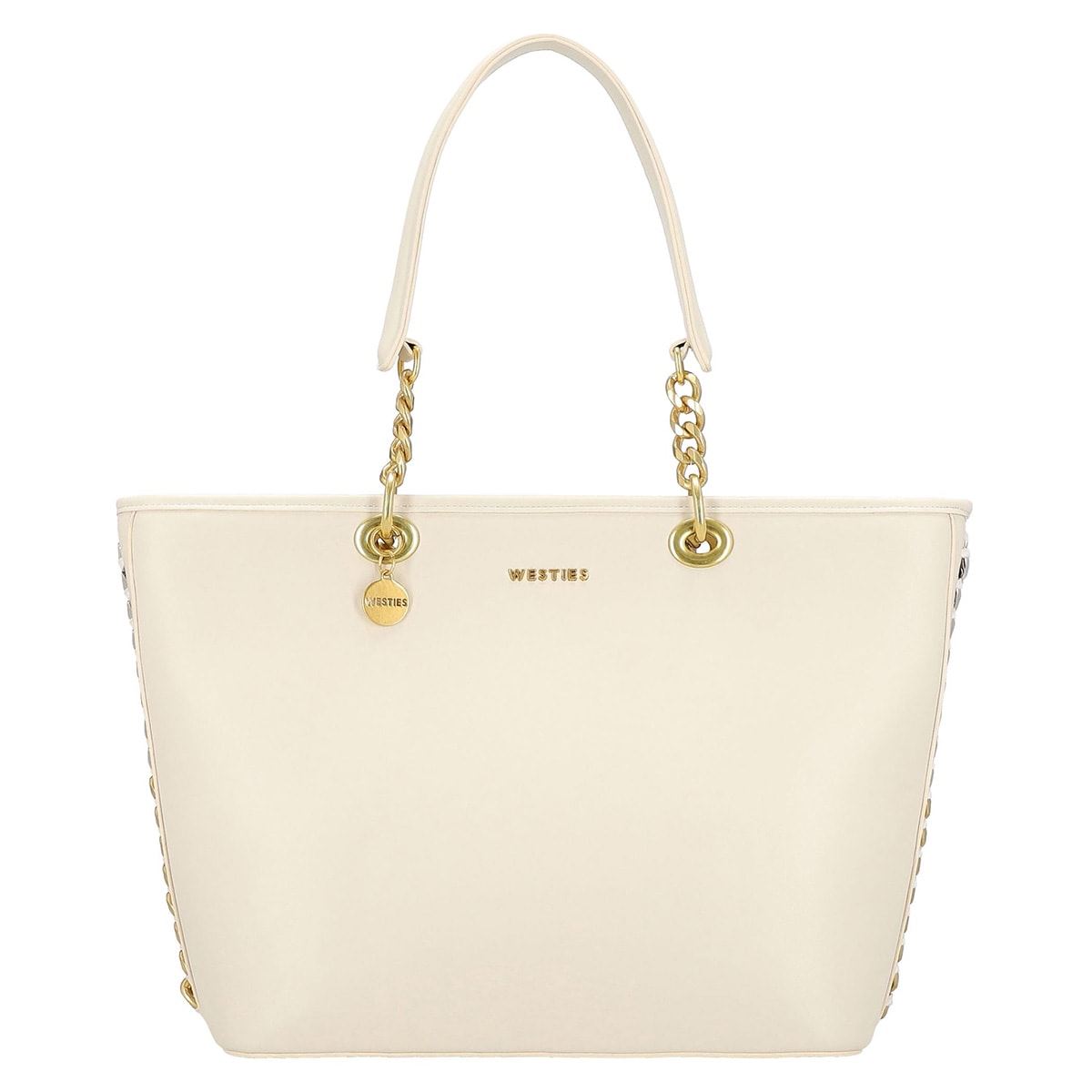 Bolso Tote Westies Marfil para Mujer