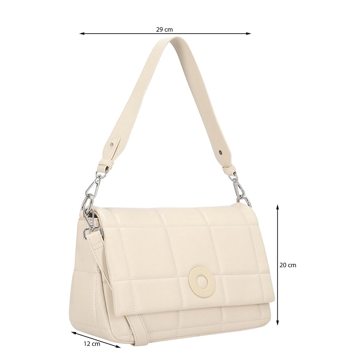 Bolso Crossbody Westies Beige para Mujer