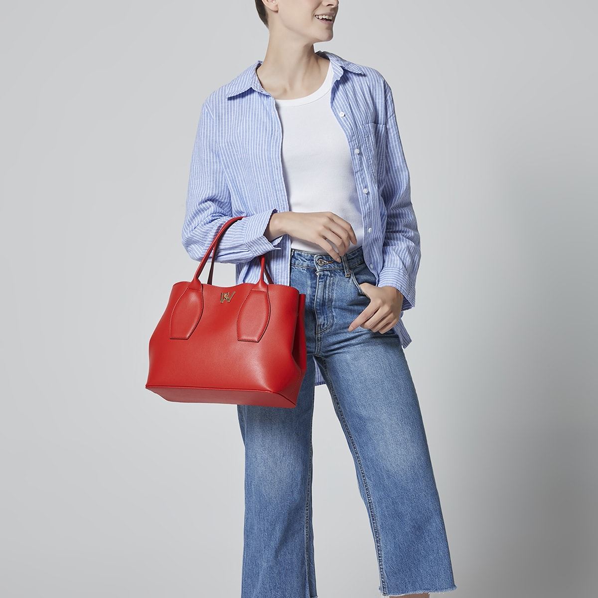 Bolso Satchel Westies Multicolor para Mujer