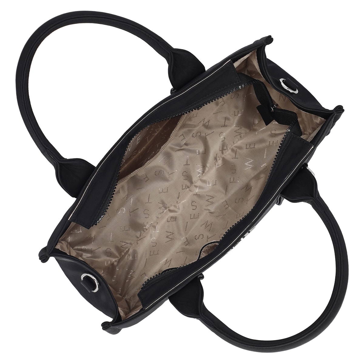 Bolso Tote Westies Negro para Mujer