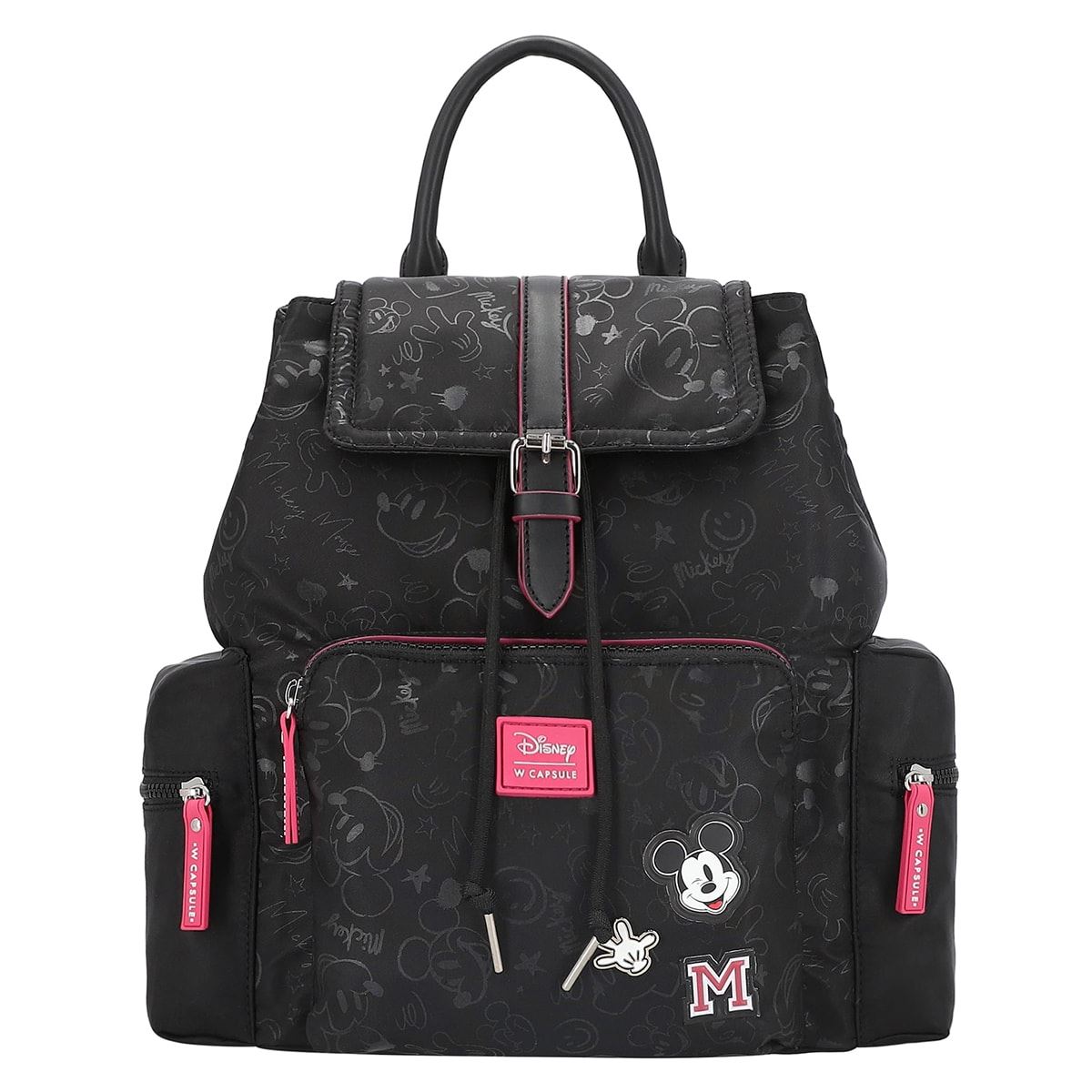 Mochila W Capsule Negra para Mujer
