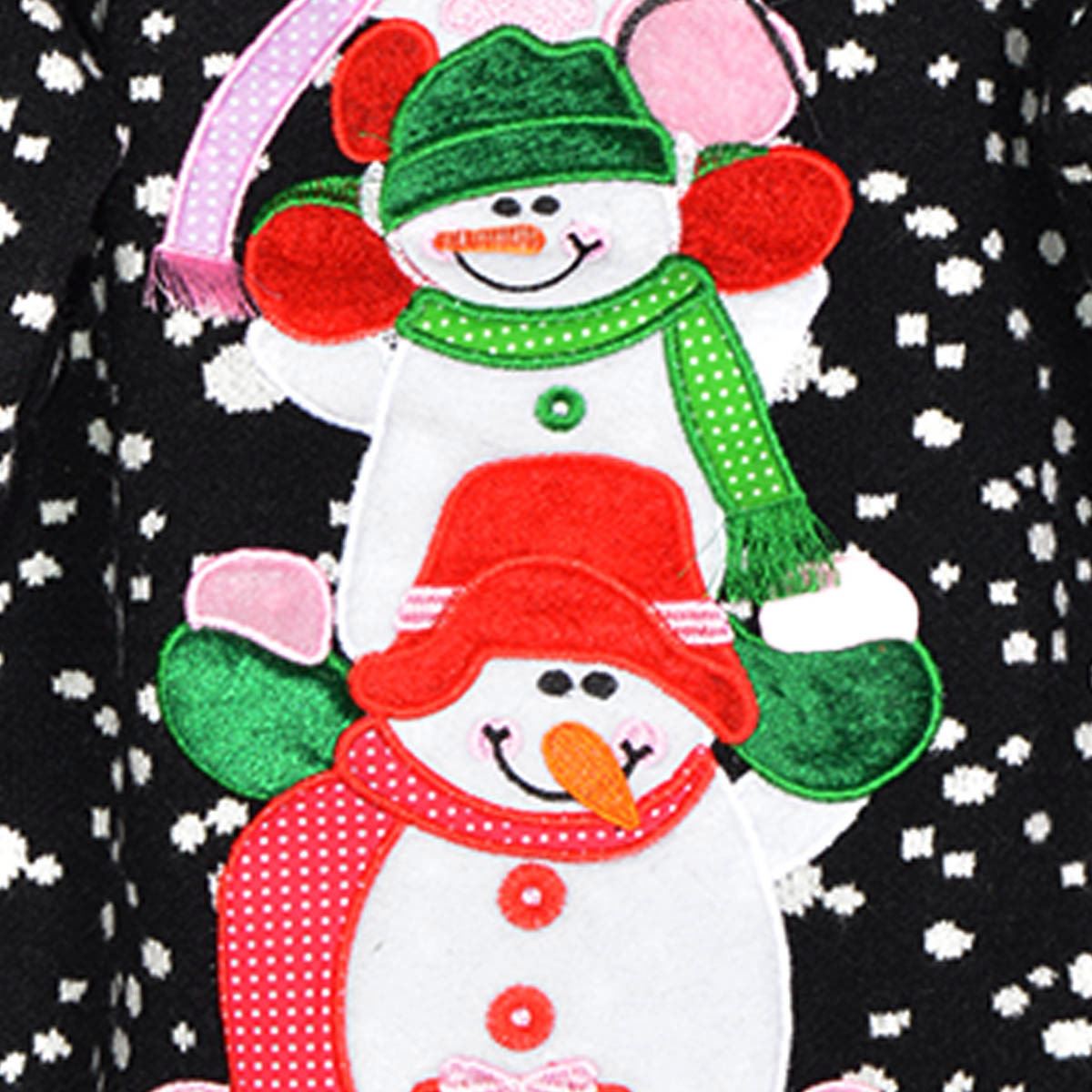 Suéter Estampado Navideño De Hombres De Nieve Para Mujer Philosophy