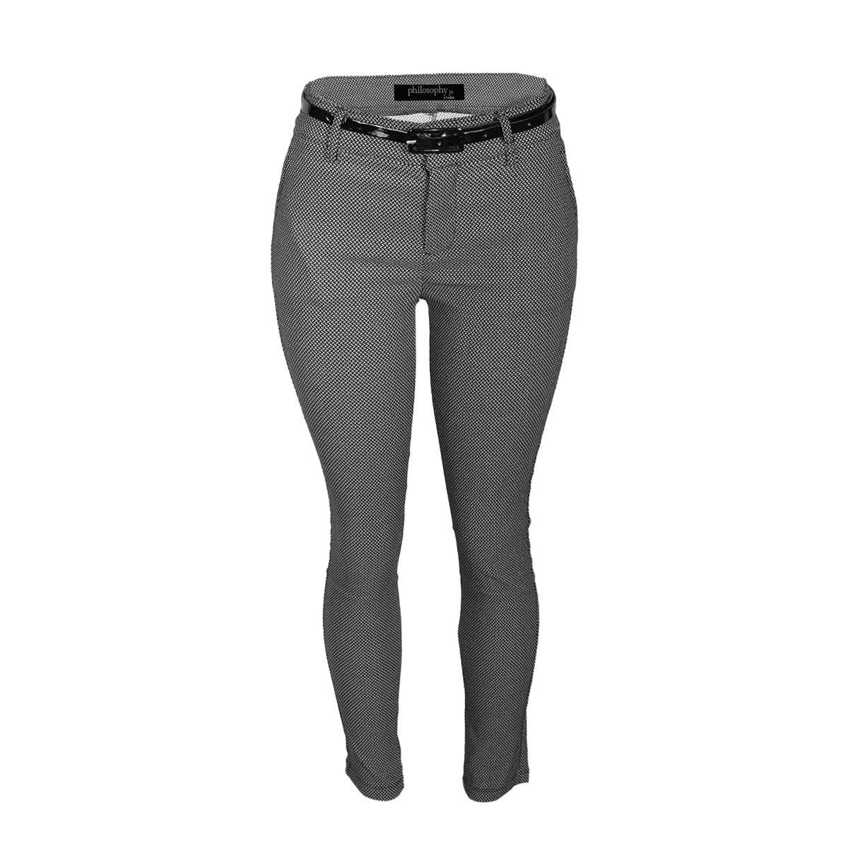 Pantalón recto con cinturón para mujer Philosophy