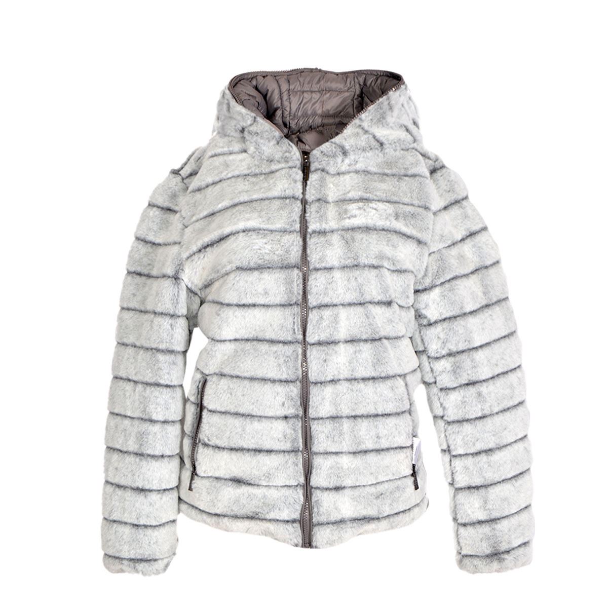 Chamarra afelpada con capucha para mujer Philosophy