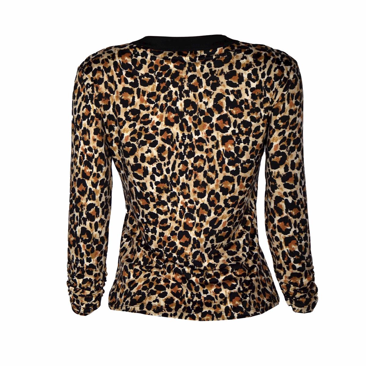 Blusa con estampado de animal print para mujer Philosophy