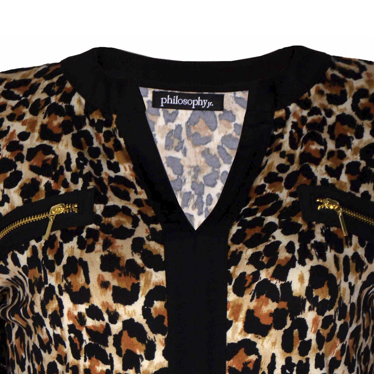 Blusa con estampado de animal print para mujer Philosophy