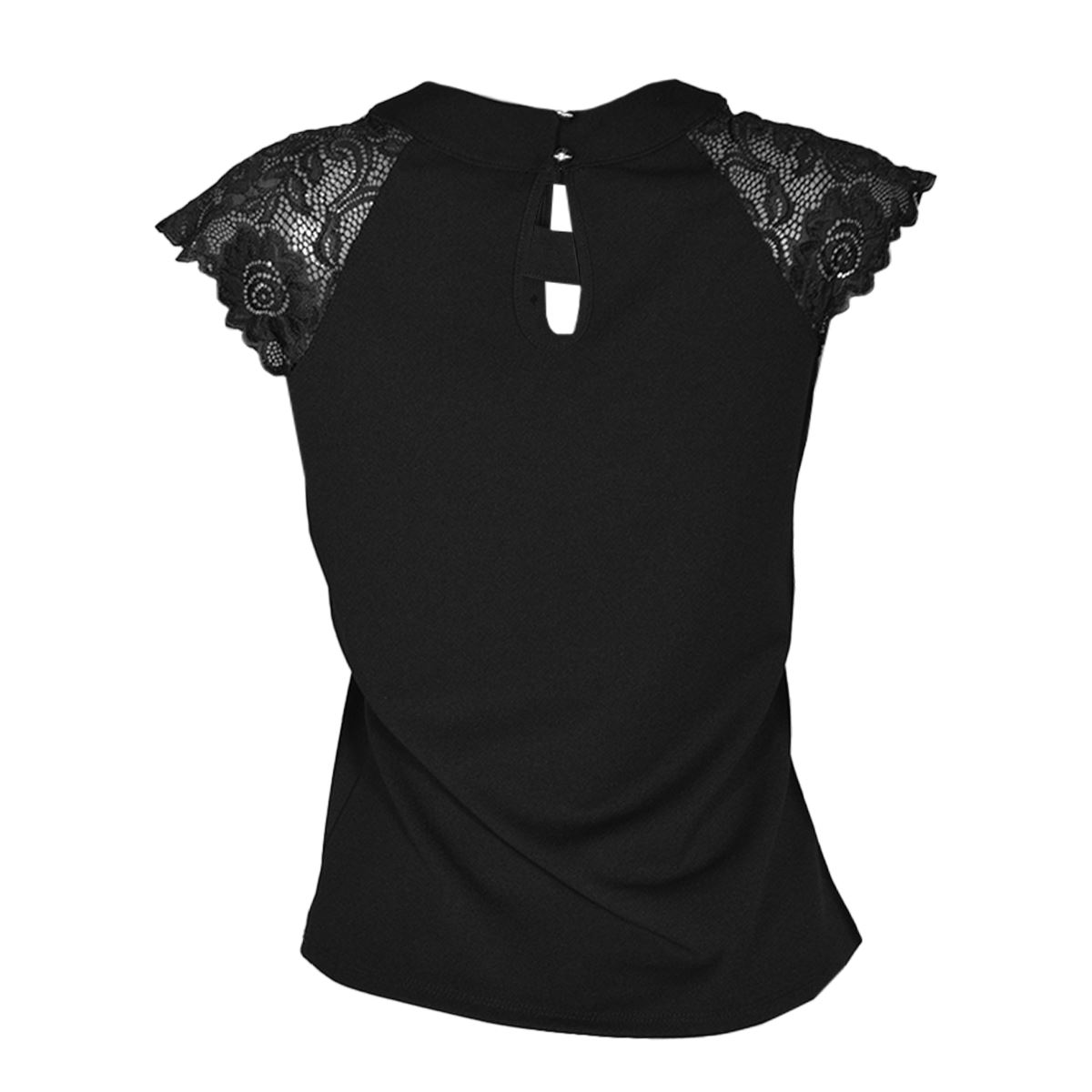 Blusa con encaje y transparencia para mujer Philosophy