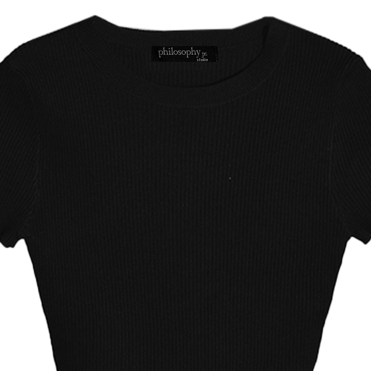 Blusa corta lisa para mujer Philosophy