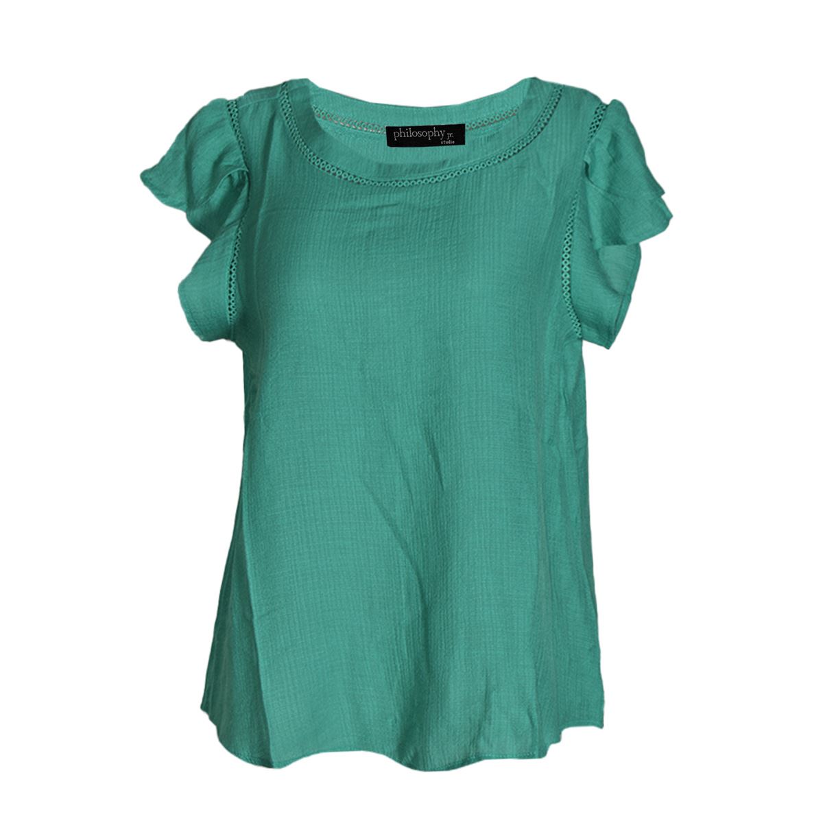 Blusa lisa con detalle de botones en espalda para mujer Philosophy