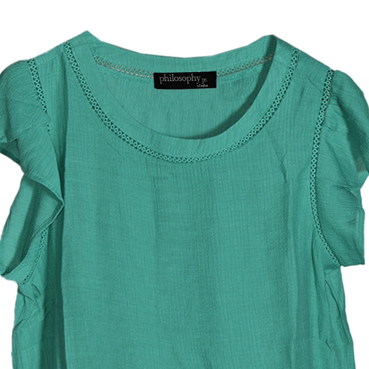 Blusa lisa con detalle de botones en espalda para mujer Philosophy