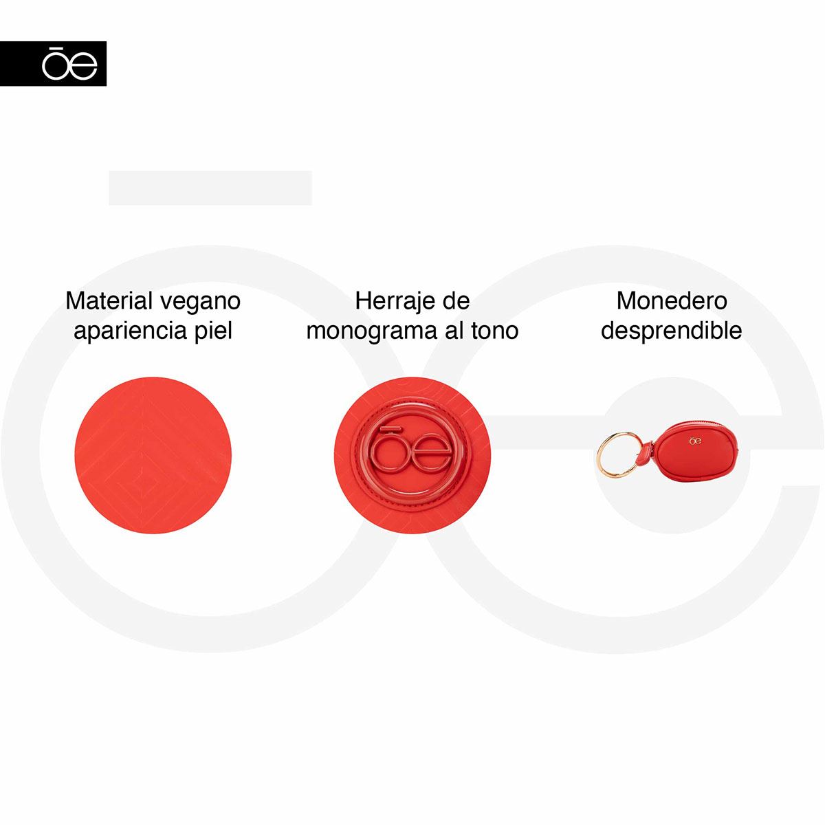 Bolso Satchel Cloe Negro para Mujer