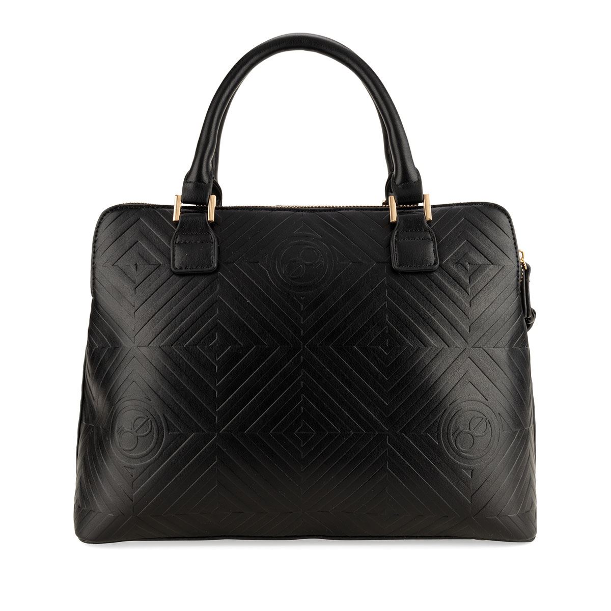 Bolso Satchel Cloe Negro para Mujer