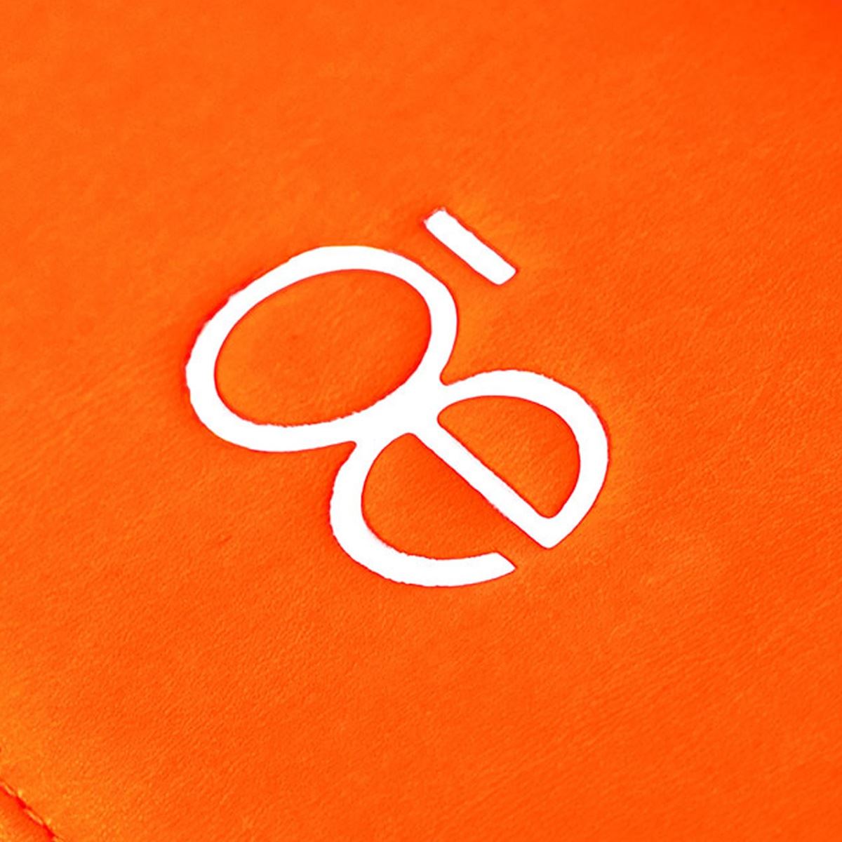 Billetera Flap Color Naranja Para Mujer Cloe