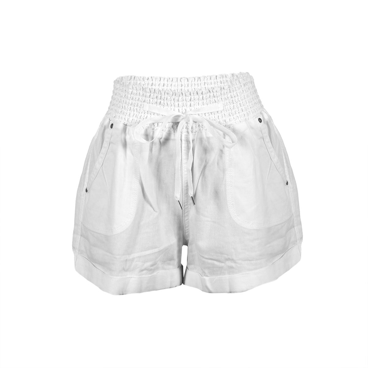Short recto con elástico para mujer Philosohpy Talla Grande