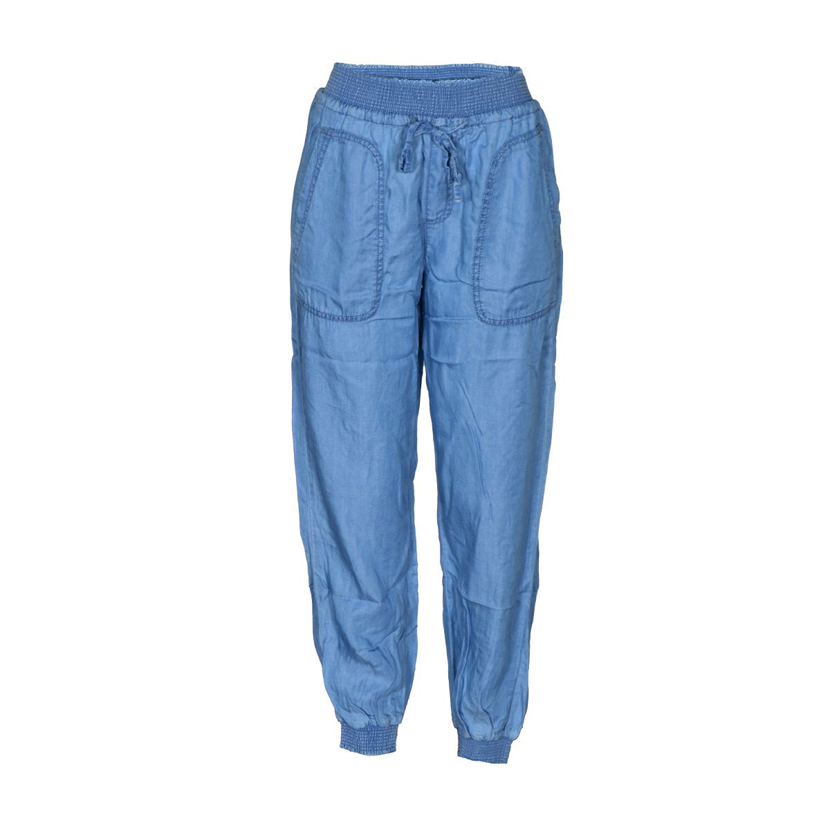 Pantalón recto con smock y jareta para mujer Philosophy  Talla  Grande