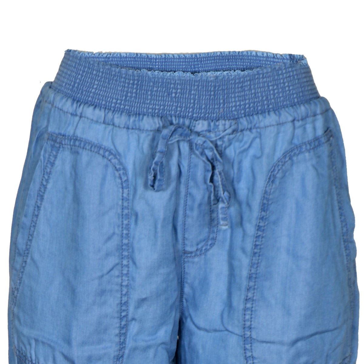 Pantalón recto con smock y jareta para mujer Philosophy  Talla  Grande