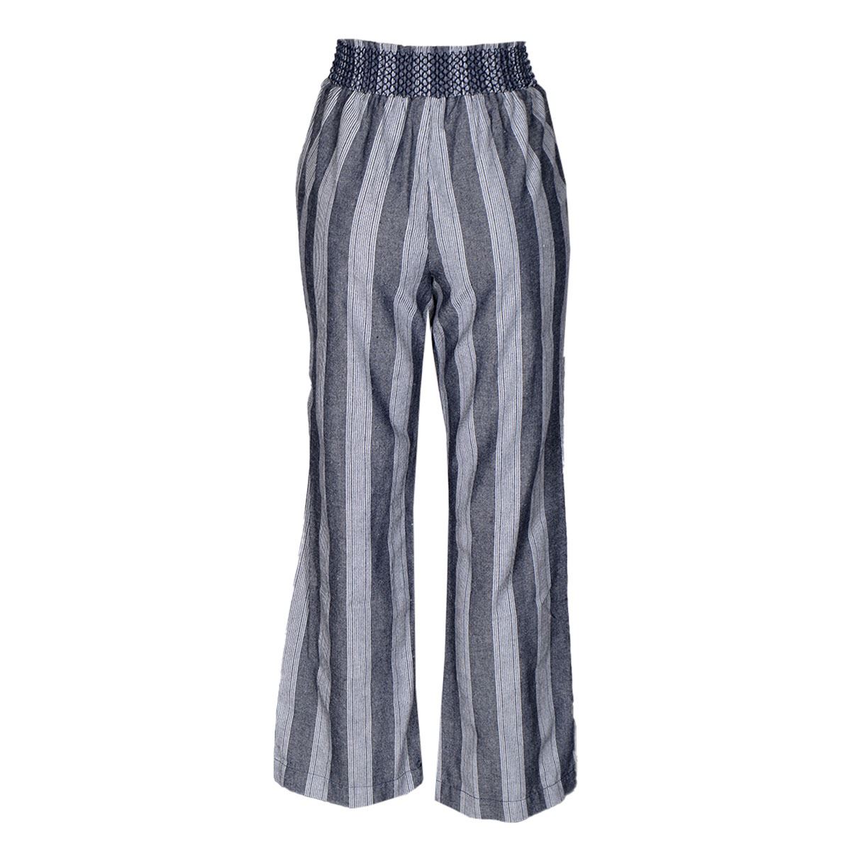Pantalón Acampanado con Estampado y Jareta para Mujer Philosophy Talla Grande