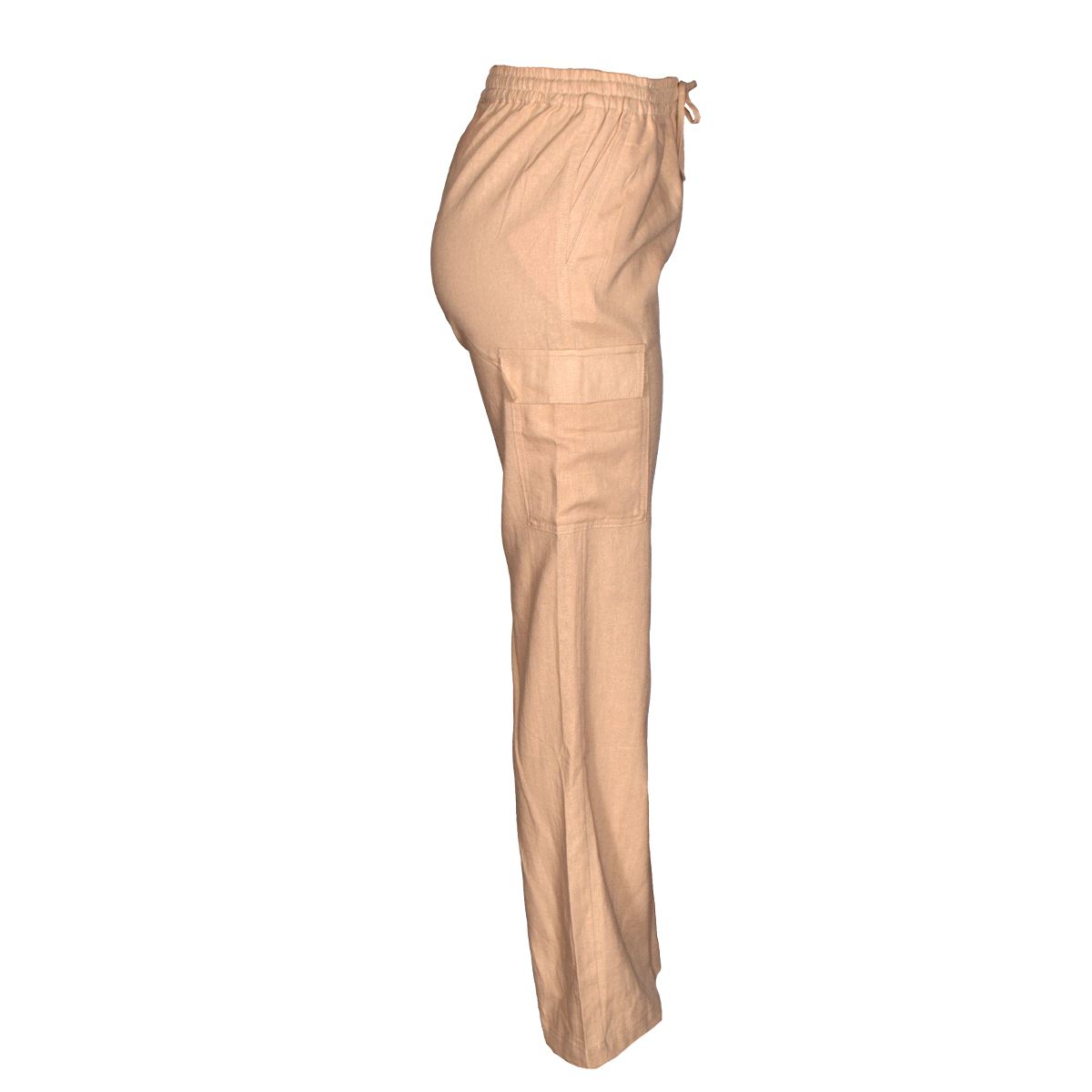 Pantalón recto con bolsillos cargo para mujer Philosophy  talla Grande