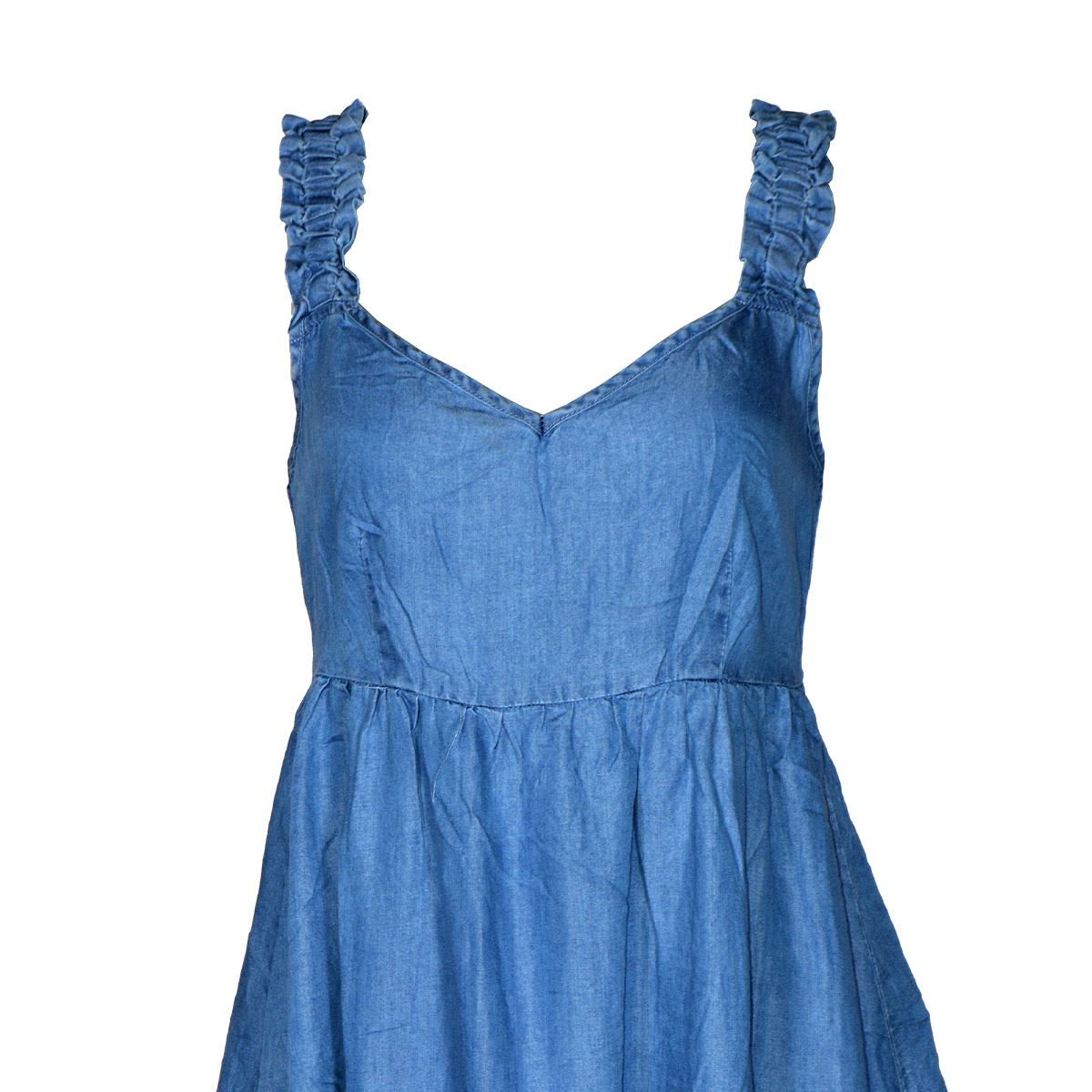 Vestido corto con olanes para mujer Philosophy (Talla Chica)