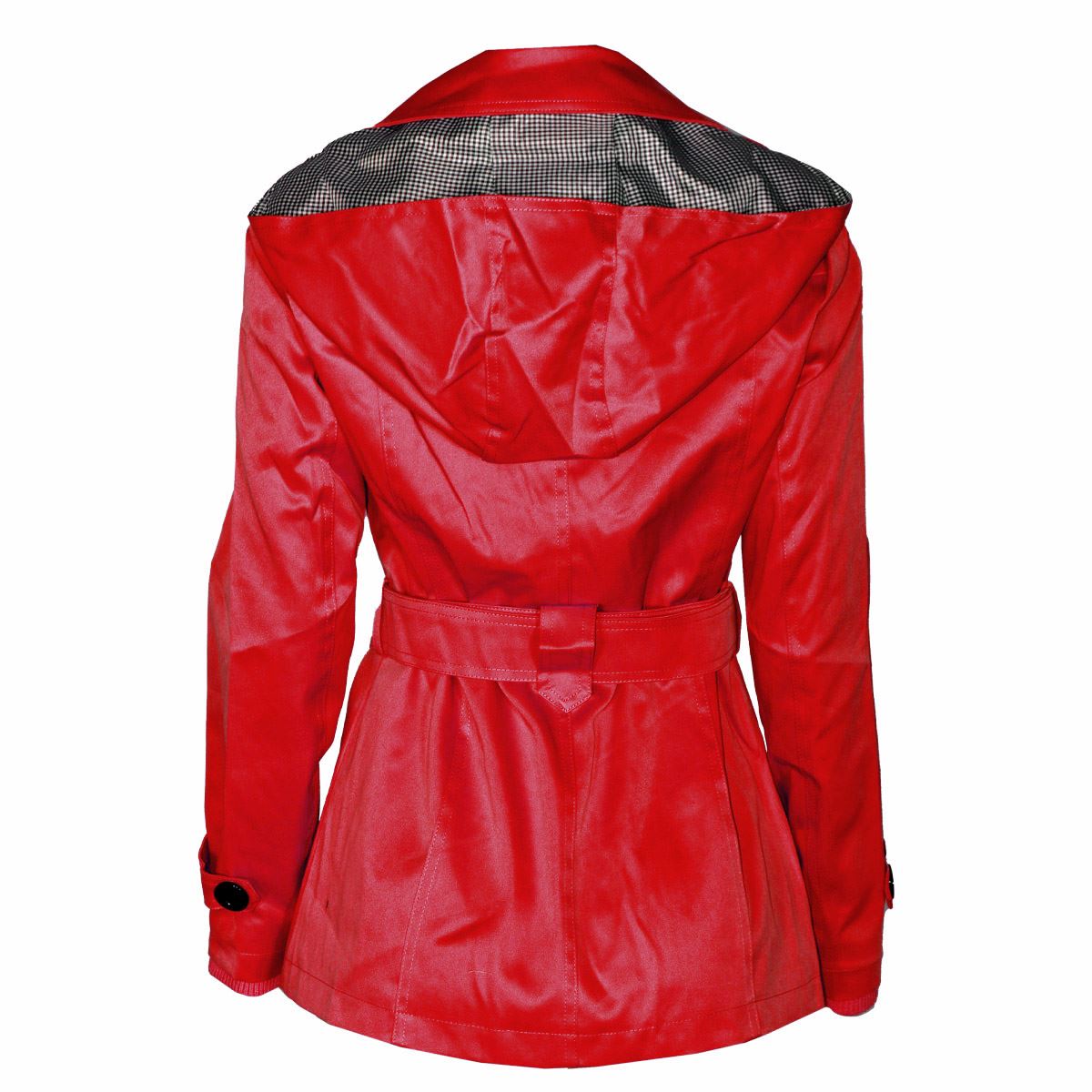 Gabardina Philosophy con cinturón para mujer talla mediana